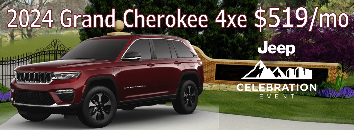 2024 Grand Cherokee 4xe $519/mo
